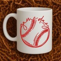Game Day Baseball Coffee Mug thumb 2