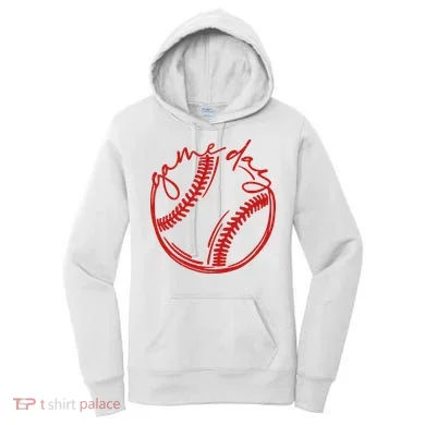 Game Day Baseball Women's Hoodie