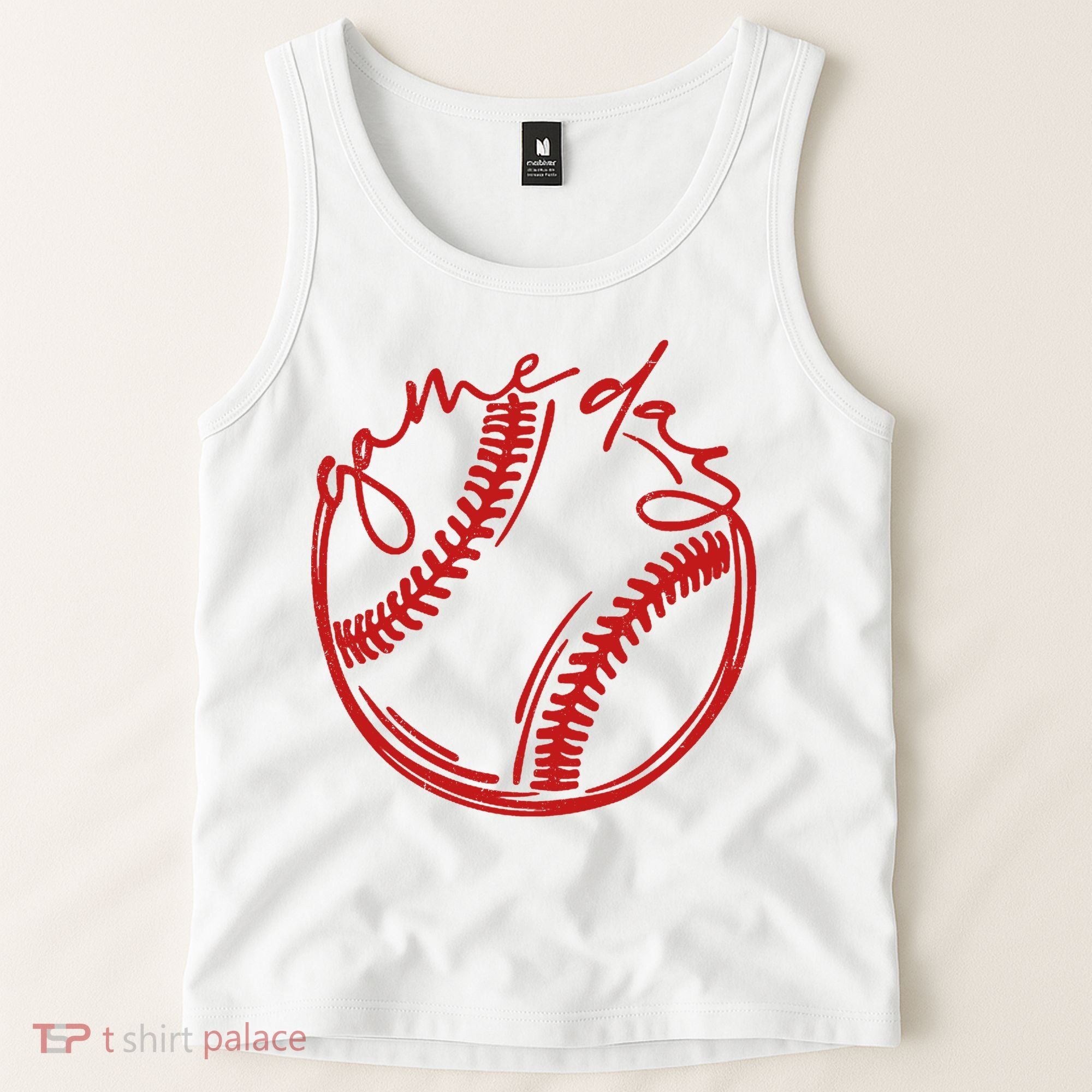 Game Day Baseball Tank Top