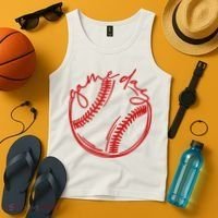 Game Day Baseball Tank Top thumb 4