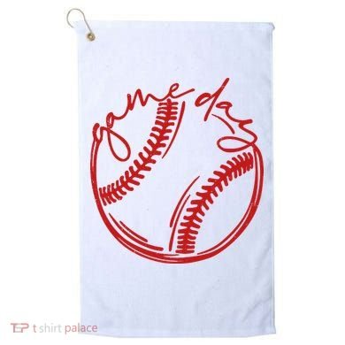 Game Day Baseball Golf Towel
