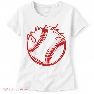 Game Day Baseball Women's T-Shirt