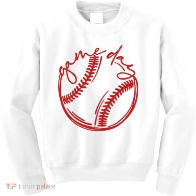 Game Day Baseball Kids Sweatshirt