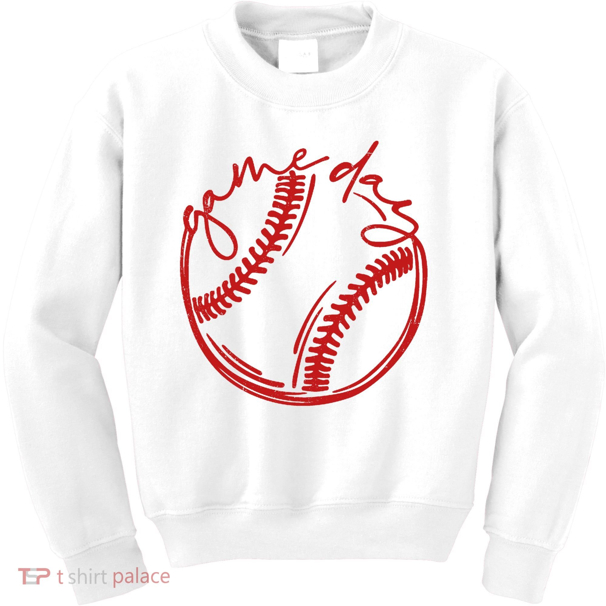 Game Day Baseball Kids Sweatshirt