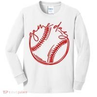 Game Day Baseball Kids Long Sleeve Shirt thumb 0