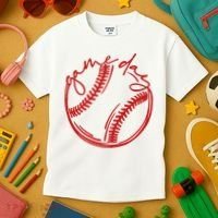 Game Day Baseball Kids T-Shirt thumb 3