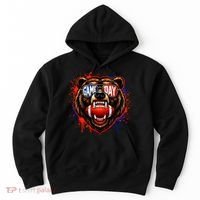 Game Day Bears Fan Bear Lover Football Hoodie thumb 0
