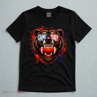 Game Day Bears Fan Bear Lover Football T-Shirt thumb 5