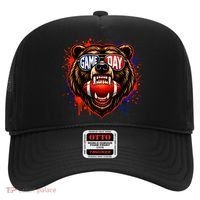 Game Day Bears Fan Bear Lover Football Hat thumb 0