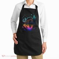 Glowing Deer By The Water: Nature Lover's Apron thumb 2