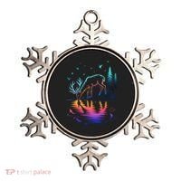 Glowing Deer By The Water: Nature Lover's Ornament thumb 0