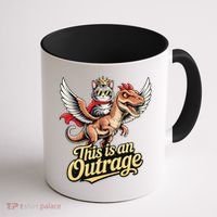 Goddammit Donut Book Lover Funny Coffee Mug thumb 1