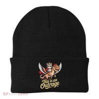 Goddammit Donut Book Lover Funny Beanie thumb 0