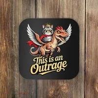 Goddammit Donut Book Lover Funny Coaster thumb 0