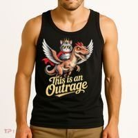 Goddammit Donut Book Lover Funny Tank Top thumb 3