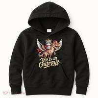 Goddammit Donut Book Lover Funny Kids Hoodie thumb 0