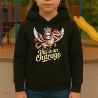 Goddammit Donut Book Lover Funny Kids Hoodie thumb 3