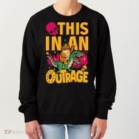 Goddammit Donut Book Lover This In An Outrage Women's Sweatshirt thumb 0