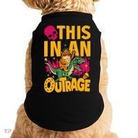 Goddammit Donut Book Lover This In An Outrage Doggie Tank thumb 0