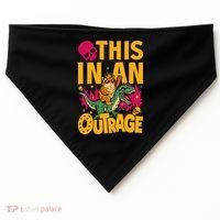 Goddammit Donut Book Lover This In An Outrage USA-Made Doggie Bandana thumb 0