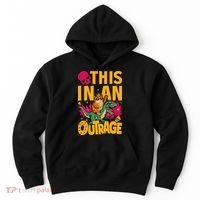 Goddammit Donut Book Lover This In An Outrage Hoodie thumb 0
