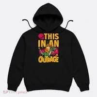 Goddammit Donut Book Lover This In An Outrage Hoodie thumb 0
