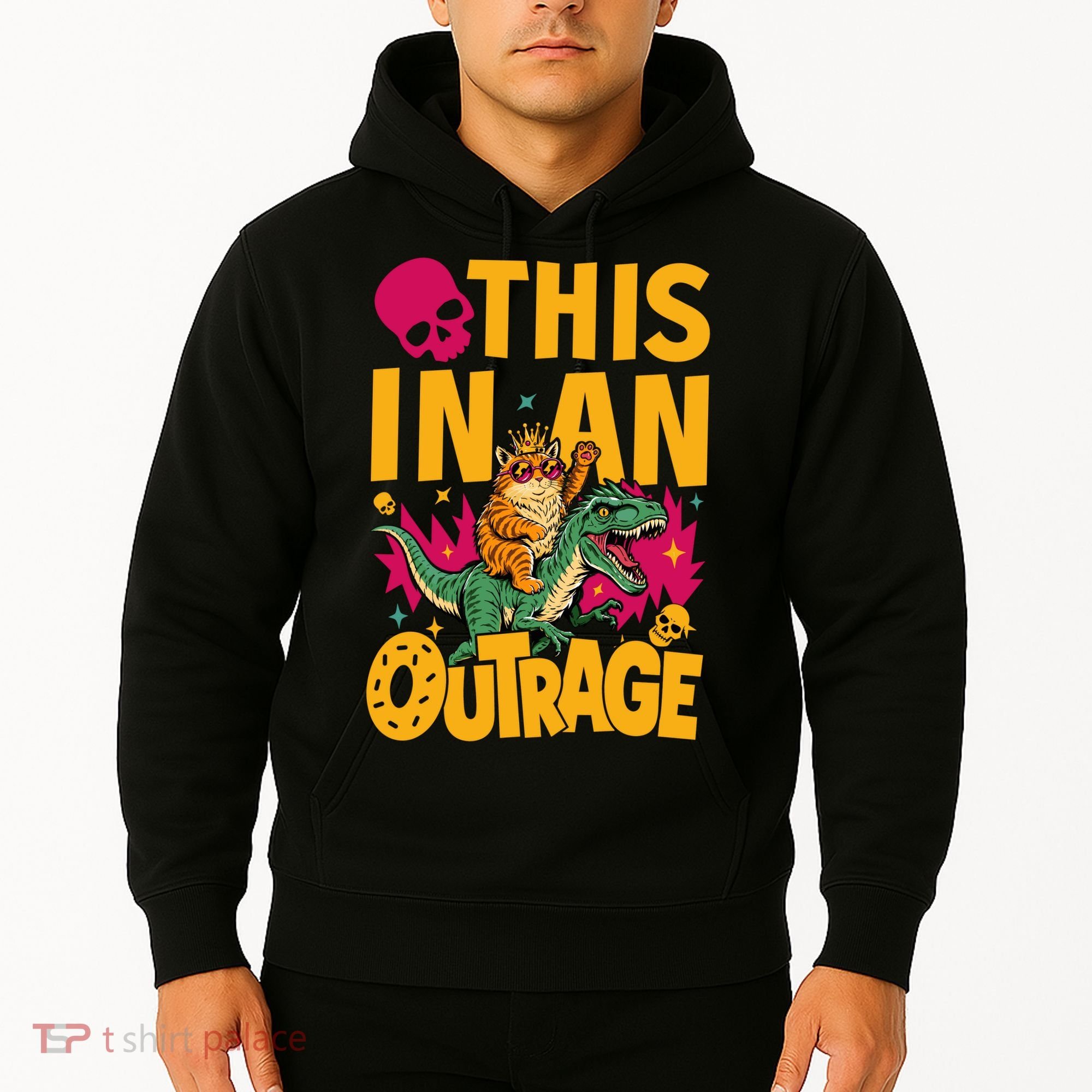 Goddammit Donut Book Lover This In An Outrage Hoodie
