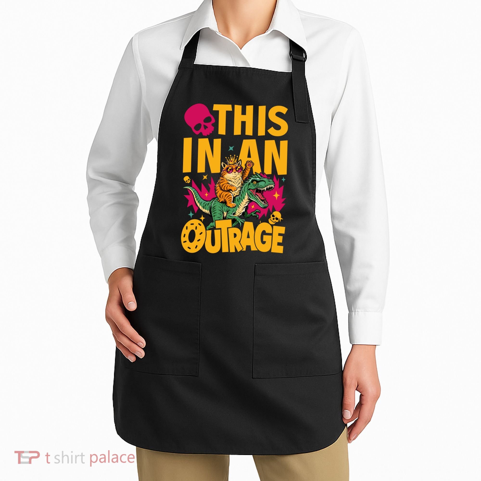 Goddammit Donut Book Lover This In An Outrage Apron