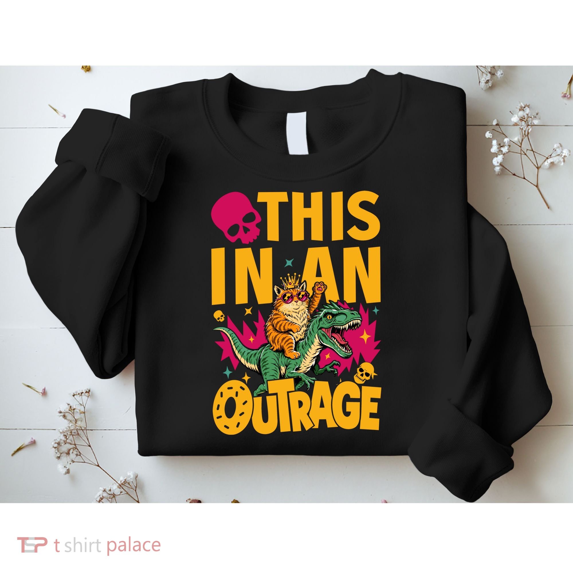 Goddammit Donut Book Lover This In An Outrage Sweatshirt