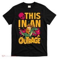 Goddammit Donut Book Lover This In An Outrage T-Shirt thumb 0