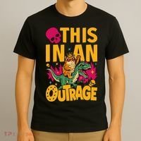 Goddammit Donut Book Lover This In An Outrage T-Shirt thumb 3