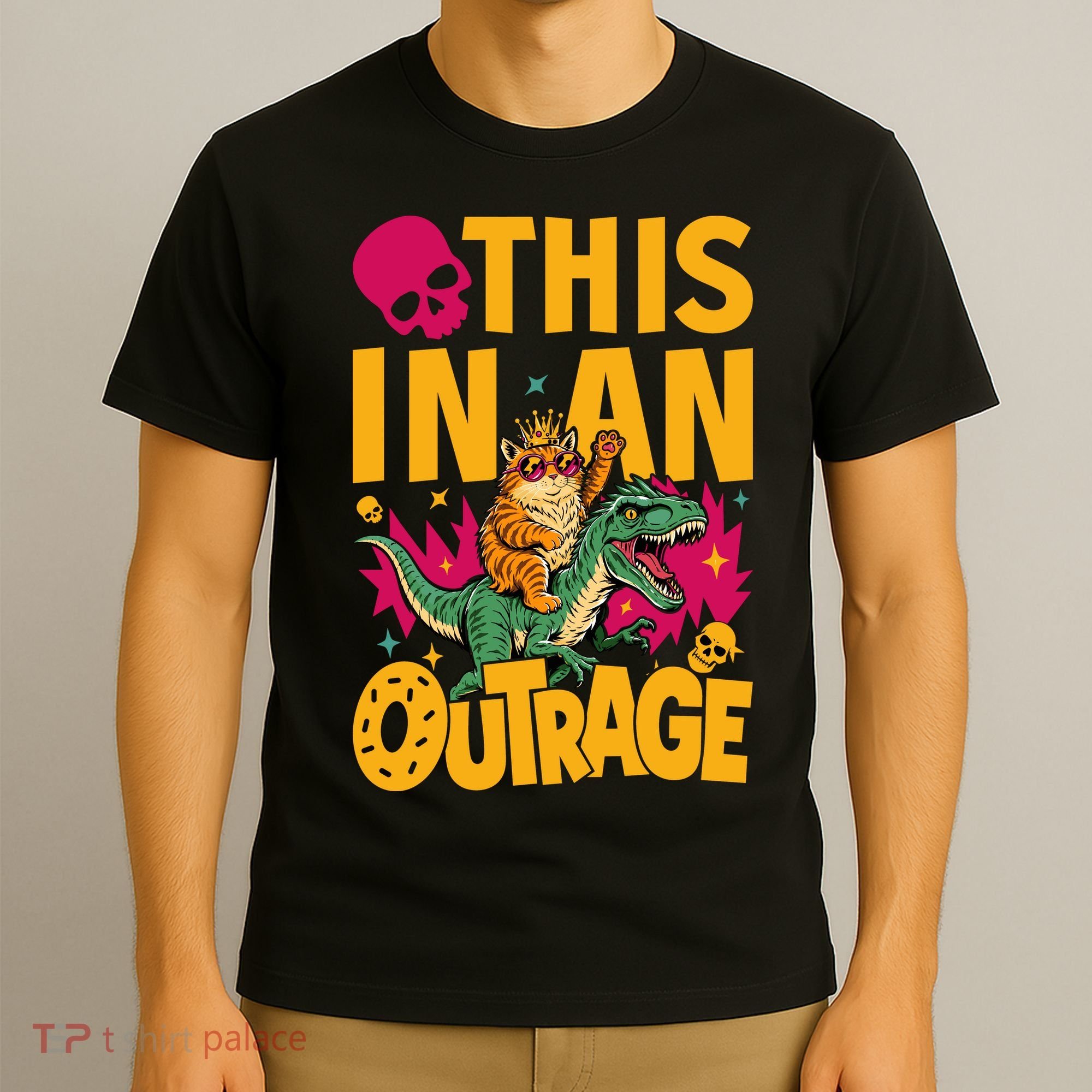 Goddammit Donut Book Lover This In An Outrage T-Shirt