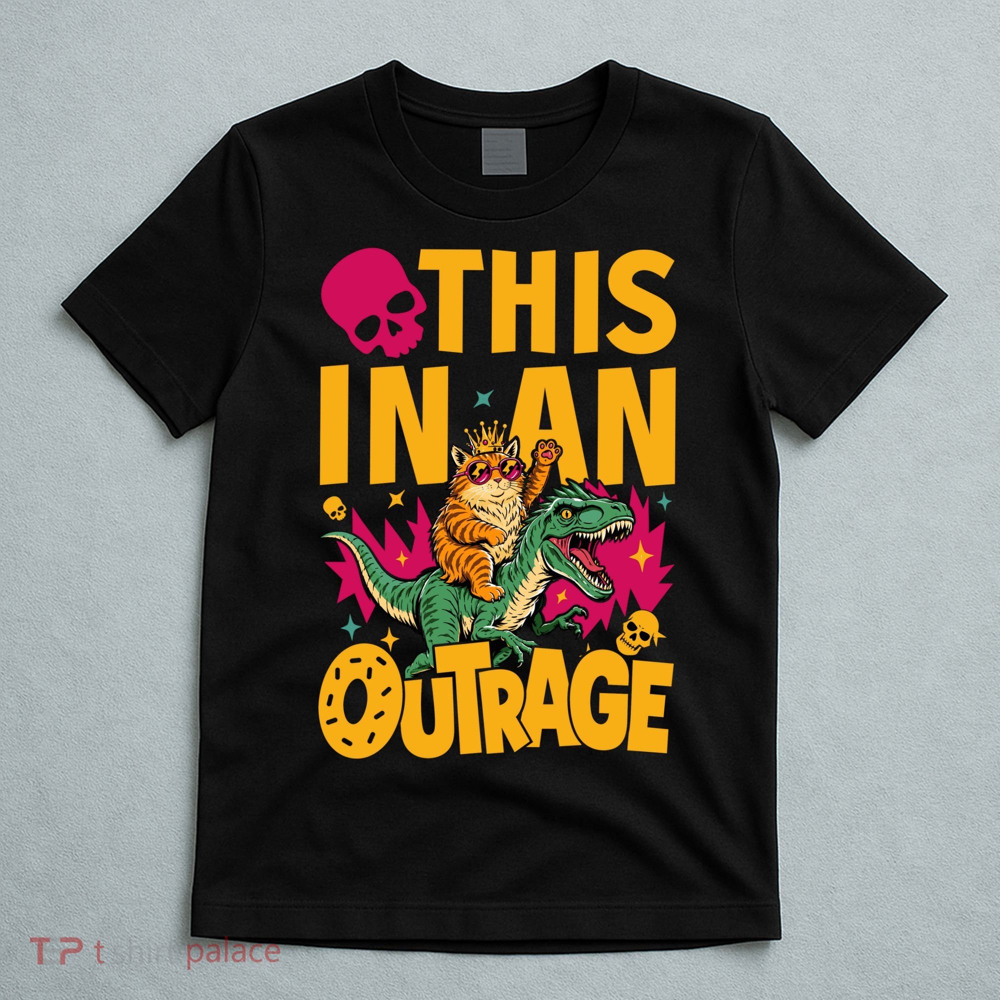 Goddammit Donut Book Lover This In An Outrage T-Shirt