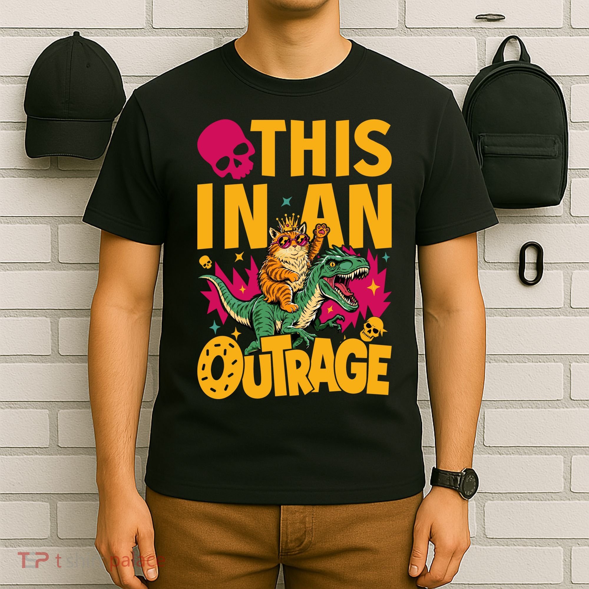 Goddammit Donut Book Lover This In An Outrage T-Shirt
