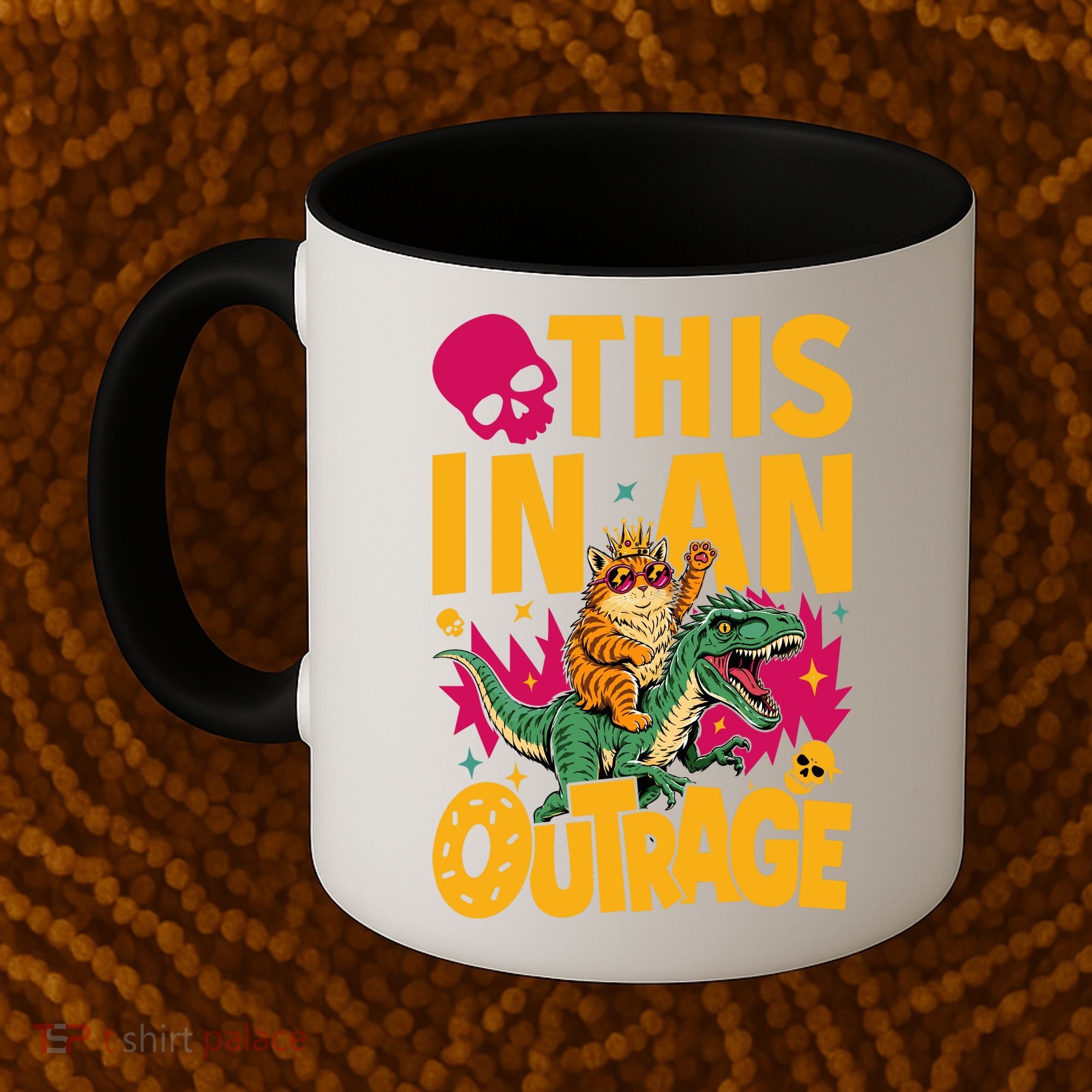 Goddammit Donut Book Lover This In An Outrage Coffee Mug