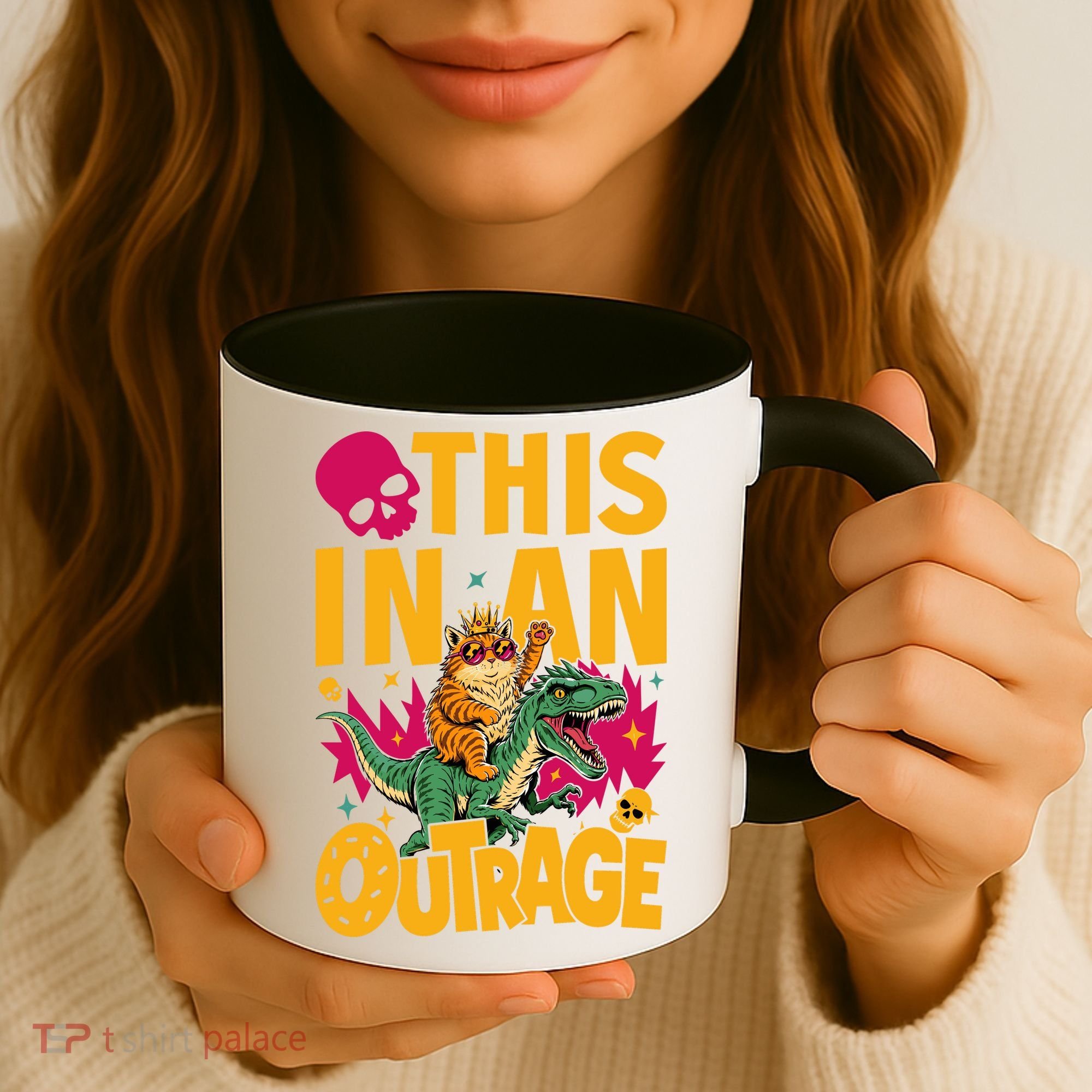 Goddammit Donut Book Lover This In An Outrage Coffee Mug