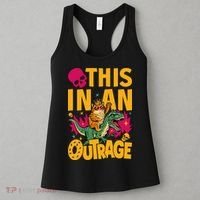 Goddammit Donut Book Lover This In An Outrage Women's Tank Top thumb 3