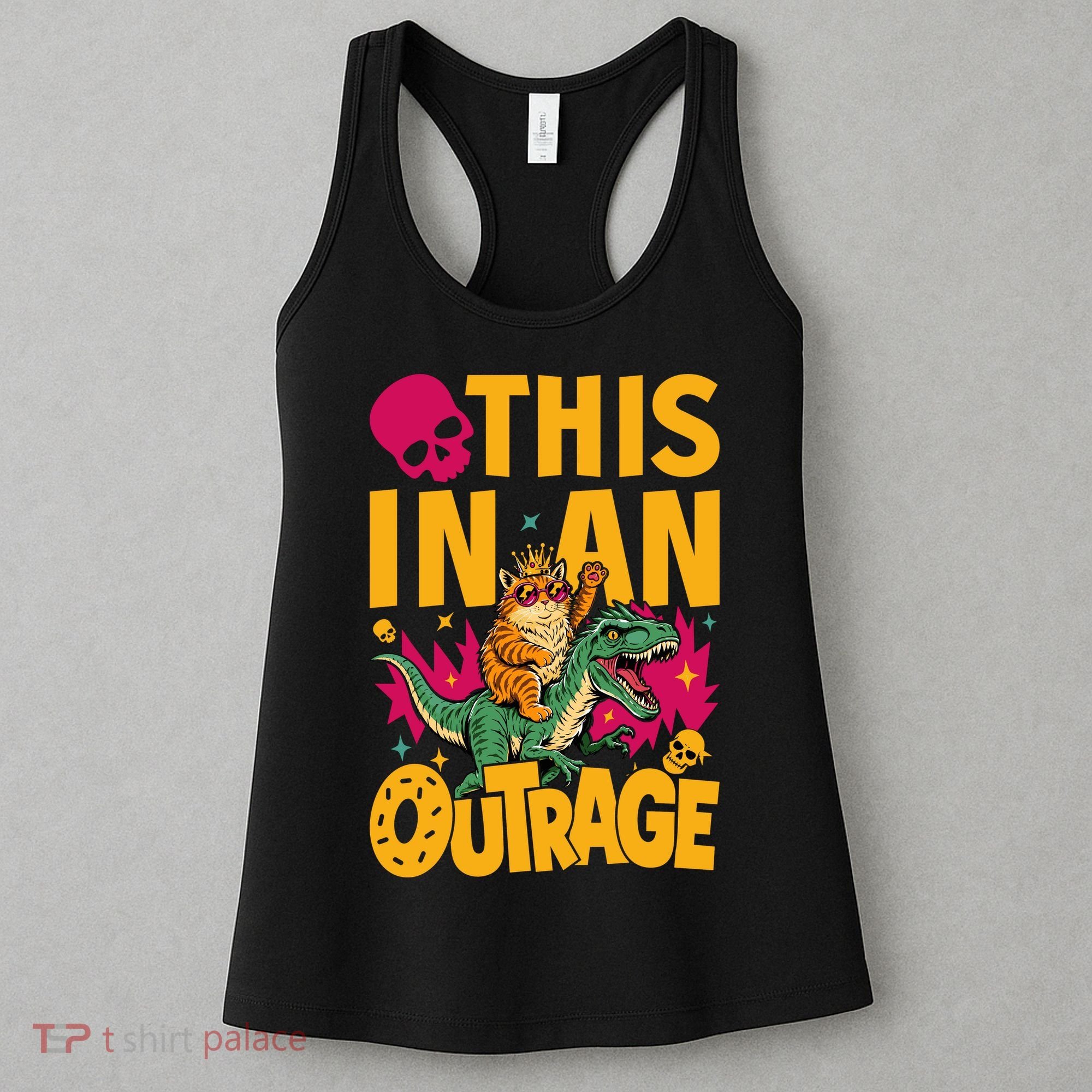 Goddammit Donut Book Lover This In An Outrage Women's Tank Top