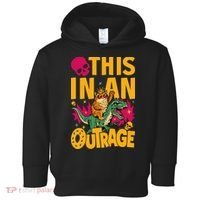 Goddammit Donut Book Lover This In An Outrage Toddler Hoodie thumb 0