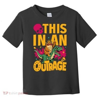 Goddammit Donut Book Lover This In An Outrage Toddler T-Shirt