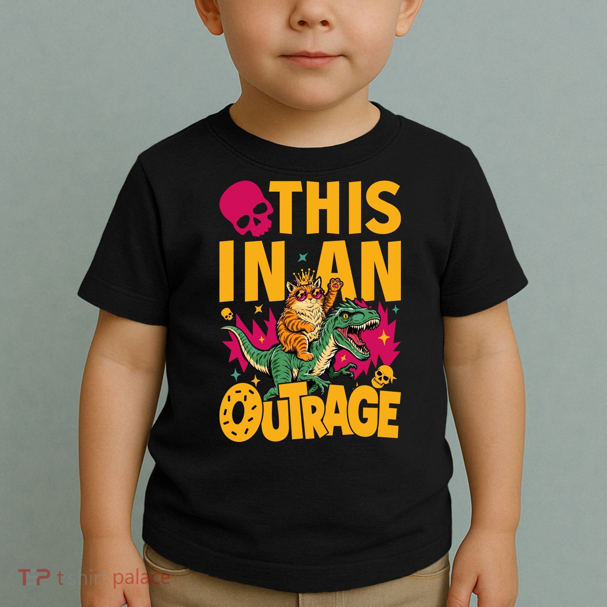 Goddammit Donut Book Lover This In An Outrage Toddler T-Shirt