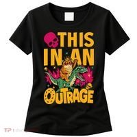 Goddammit Donut Book Lover This In An Outrage Women's T-Shirt thumb 0