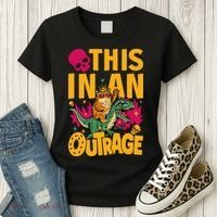 Goddammit Donut Book Lover This In An Outrage Women's T-Shirt thumb 3