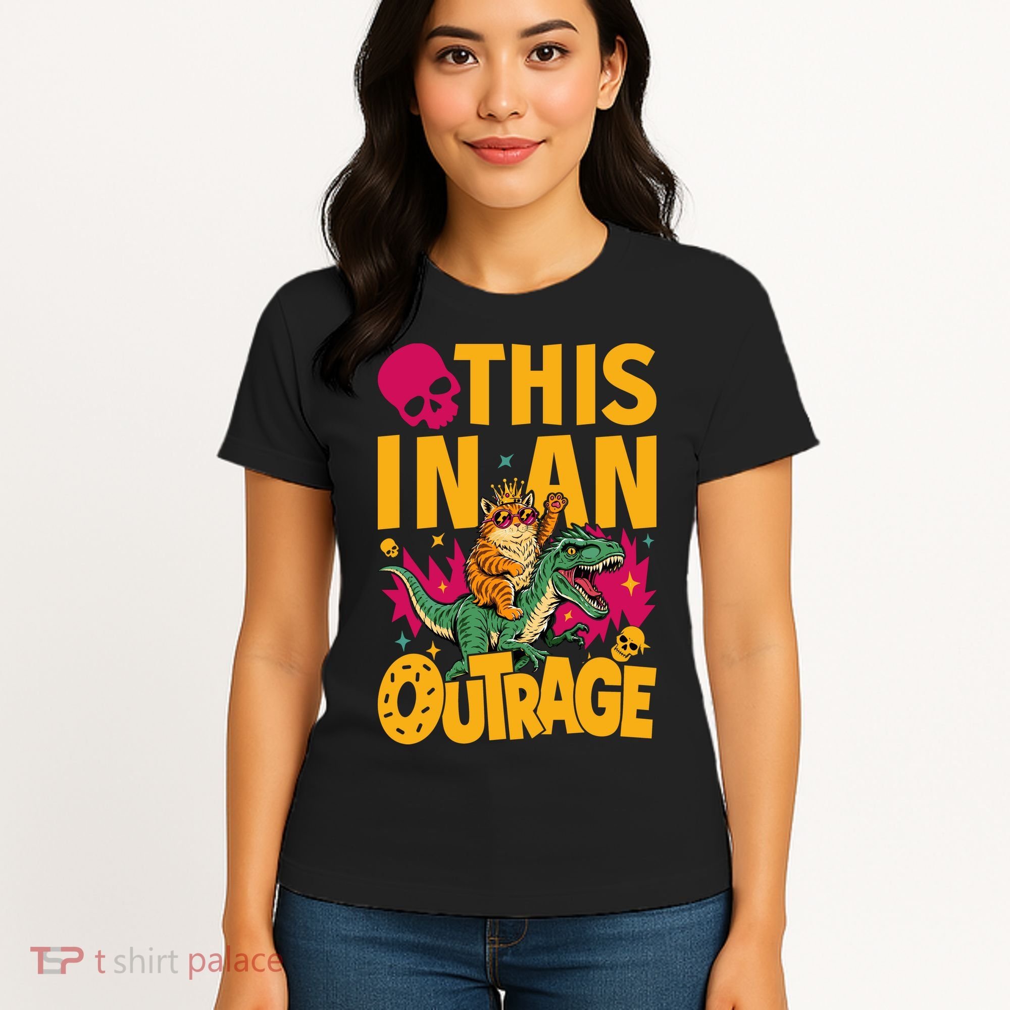Goddammit Donut Book Lover This In An Outrage Women's T-Shirt