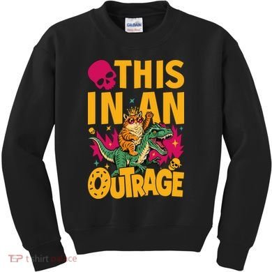 Goddammit Donut Book Lover This In An Outrage Kids Sweatshirt