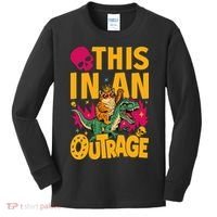 Goddammit Donut Book Lover This In An Outrage Kids Long Sleeve Shirt thumb 0