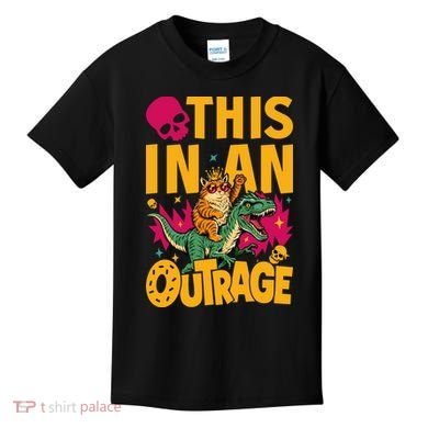 Goddammit Donut Book Lover This In An Outrage Kids T-Shirt