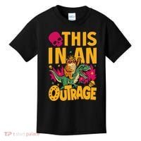 Goddammit Donut Book Lover This In An Outrage Kids T-Shirt thumb 0
