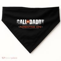 Gamer Dad Call of Daddy Parenting Ops Funny Father's Day USA-Made Doggie Bandana thumb 0