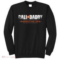 Gamer Dad Call of Daddy Parenting Ops Funny Father's Day Sweatshirt thumb 0